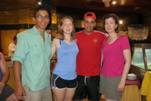 2014: Edgar, Laura, Juan Carlos, Sara
