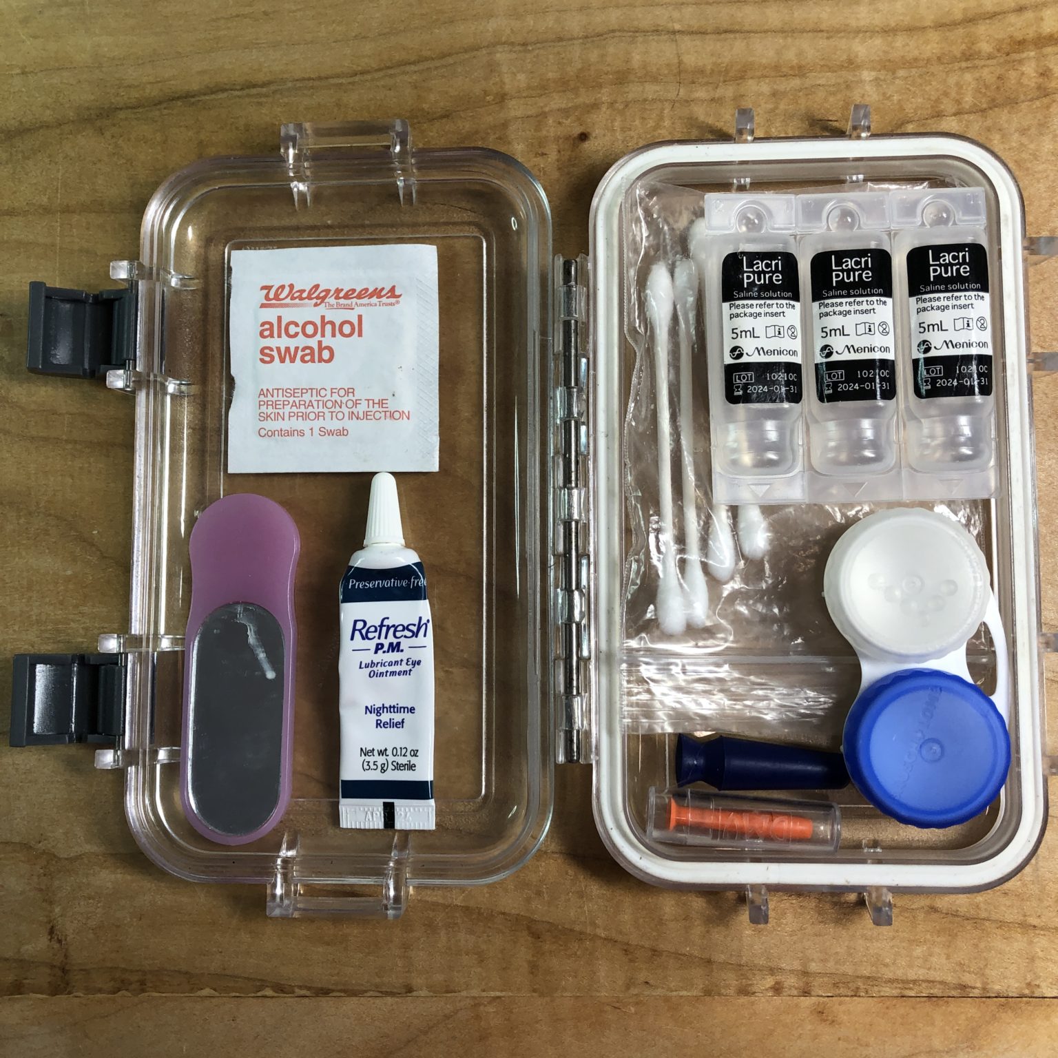 Scleral Lens Emergency Kits Sara Lynn Hartman